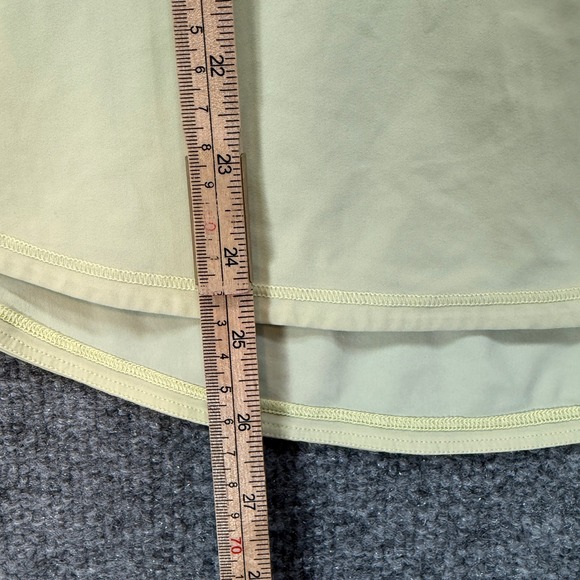 Lululemon Sculpt Tank Top Women 4 Yellow Mesh Back Activewear Yoga Gym Shirt - Picture 3 of 7